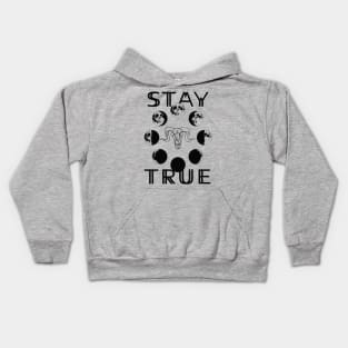 Stay True To The Moon Kids Hoodie